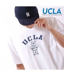 JEMORGAN(ジェーイーモーガン)/UCLAクルーネック 半袖Ｔシャツ JEMORGAN別注 カレッジロゴ Tee/ホワイト