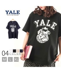 JEMORGAN(ジェーイーモーガン)/【YALE（イェール大学）】ヘビーウェイトイェール大学Ｔｅｅ　/　YALE/ブラック