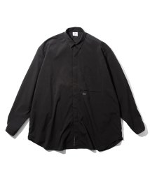 KiU(KiU)/【KiU公式】ウォーターリペレント オーバーサイズ シャツジャケット/ブラック