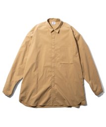 KiU(KiU)/【KiU公式】ウォーターリペレント オーバーサイズ シャツジャケット/ベージュ