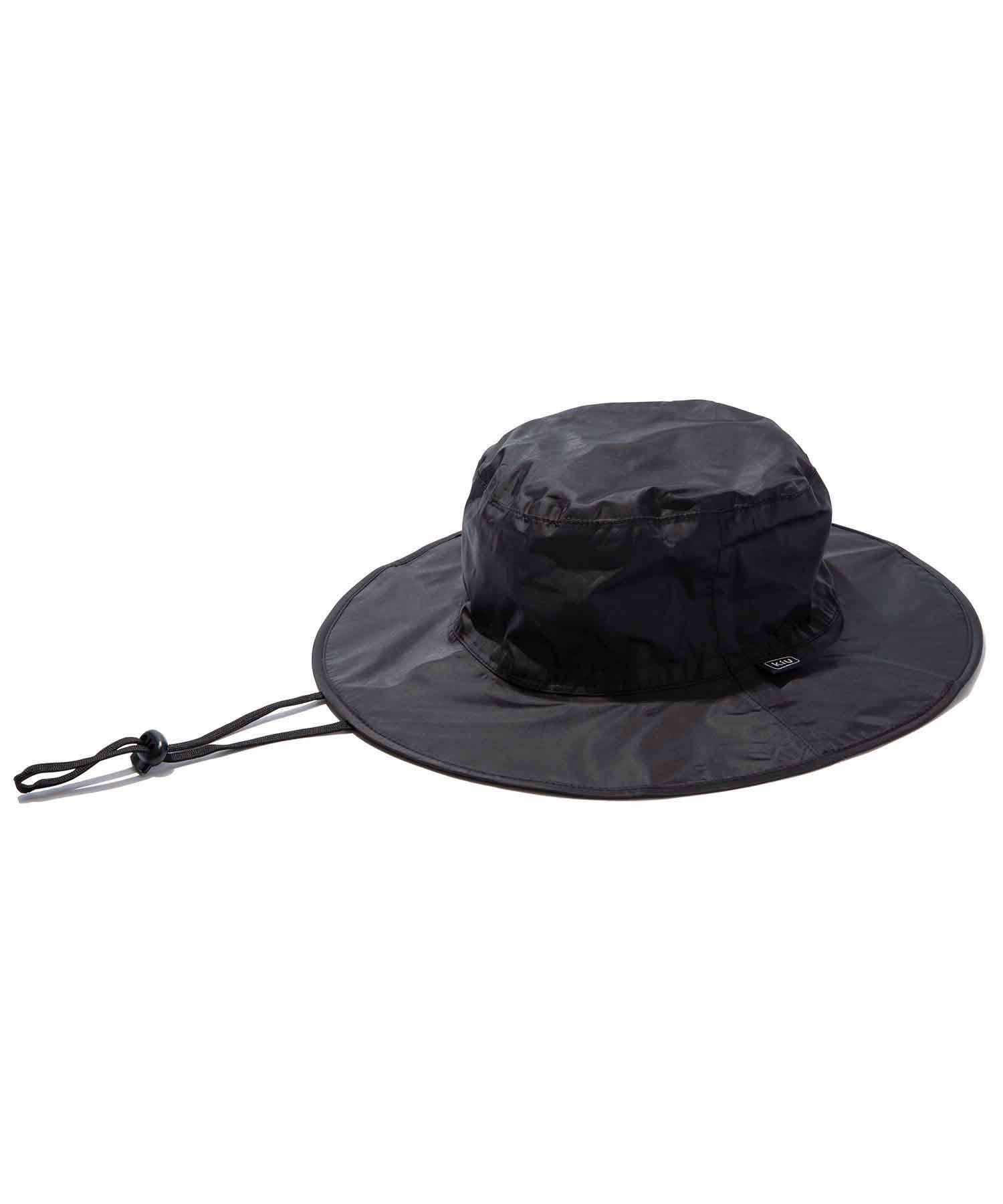 KiU公式】帽子 UV&RAIN パッカブルサファリハット はっ水防水 UV