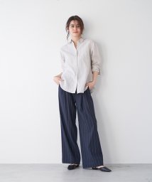 MICA&DEAL(マイカアンドディール)/tuck pants with a belt/MULTI