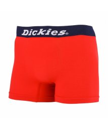 MAC HOUSE(men)(マックハウス（メンズ）)/Dickies ディッキーズ ビッグロゴ成型ボクサーパンツ 70022019/レッド