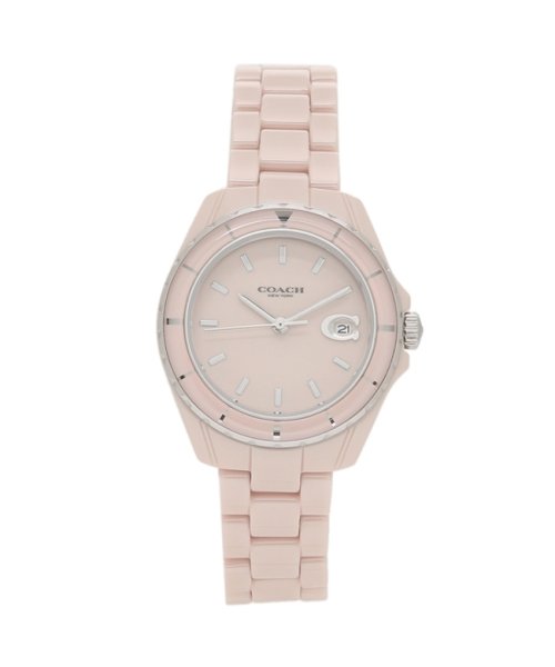 コーチ 時計 レディース プレストン 32mm クォーツ ピンク Coach セラミック コーチ Coach Magaseek