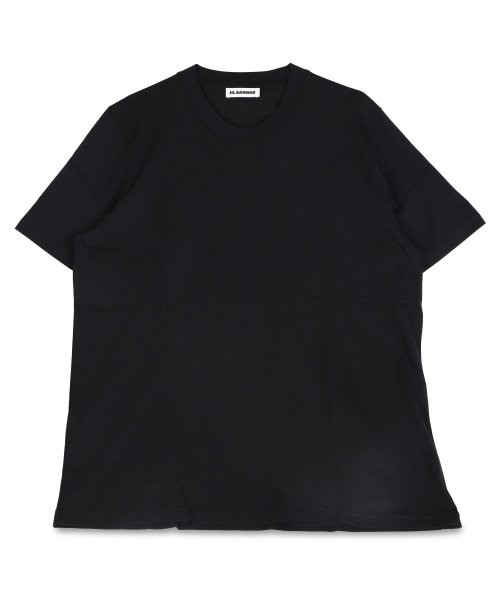 ジルサンダー Jil Sander Tシャツ 半袖 メンズ T Shirt Cn Ss ブラック ホワイト 黒 白 Jsmu7060 Mu ジルサンダー Jilsander Magaseek