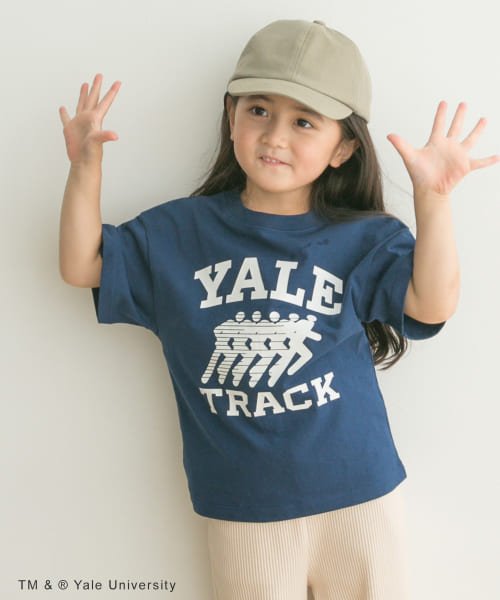 URBAN RESEARCH DOORS（Kids）(アーバンリサーチドアーズ（キッズ）)/『親子リンク』カレッジプリントTシャツ(KIDS)/NAVY