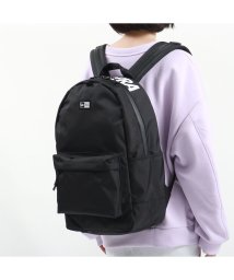 NEW ERA(ニューエラ)/【正規取扱店】NEW ERA リュック 通学 ニューエラ 27L 通勤 軽量 中学生 高校生 リュックサック サイドポケット A4 Light Pack/ブラック系4