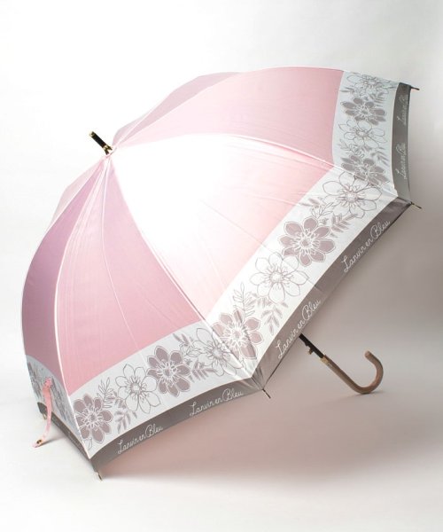 LANVIN en Bleu(umbrella)(ランバンオンブルー（傘）)/LANVIN en Bleu 傘 ”フラワー”/ピンク