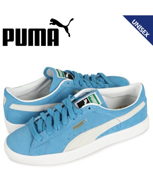 プーマ Puma スウェード ヴィンテージ スニーカー メンズ レディース スエード Suede Vtg ブルー 19 プーマ Puma Magaseek