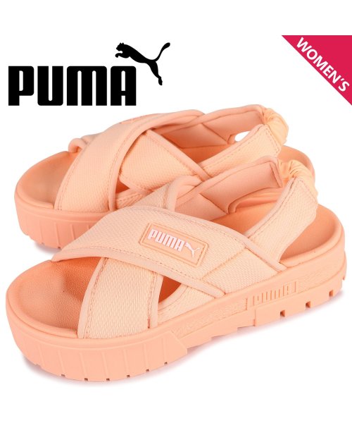 プーマ Puma サンダル ストラップサンダル メイズ ウィメンズ レディース 厚底 Mayze Sandal Wmns オレンジ 3849 02 プーマ Puma Magaseek