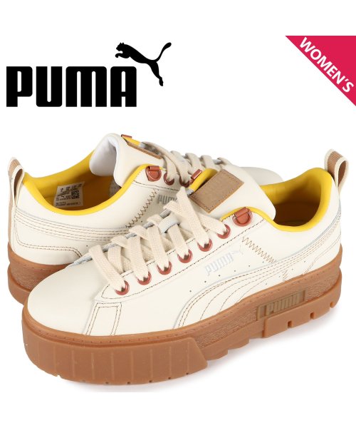 プーマ Puma スニーカー メイズ ダウン サウス ウィメンズ レディース 厚底 Mayze D South Wns ホワイト 白 01 プーマ Puma Magaseek