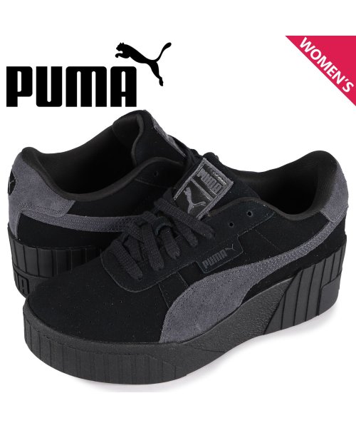 プーマ Puma スニーカー カリ ウェッジ トーナル ウィメンズ レディース 厚底 Cali Wedge Tonal Wns ブラック 黒 0 プーマ Puma Magaseek