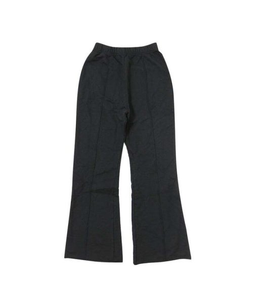 BEAVER(ビーバー)/WALLA WALLA SPORT/ワラワラスポーツ CENTER PLEATS SWEAT PANT/ブラック