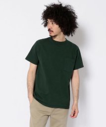 BEAVER(ビーバー)/Goodwear/グッドウェア　SS POCKET TEE 半袖ポケットT　/ダークグリーン