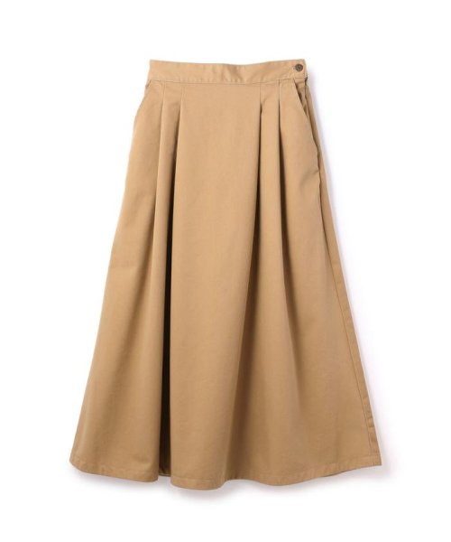 Schott(ショット)/●直営別注●Schott/ショット/Women's VOLUME SKIRT/別注 ボリュームスカート/カーキ