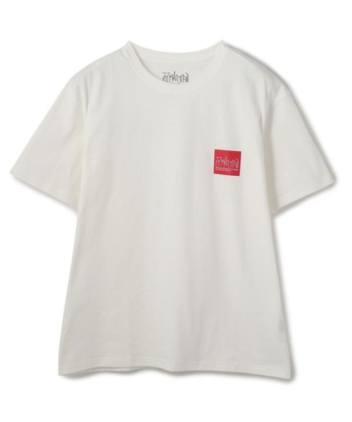 Schott(ショット)/Manhattan Portage/マンハッタン ポーテージ/Box Logo T－Shirt/ボックスロゴTシャツ/ホワイト