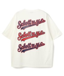 Schott(ショット)/Schott N.Y.C. T－SHIRT/ショット ニューヨーク Tシャツ/ホワイト