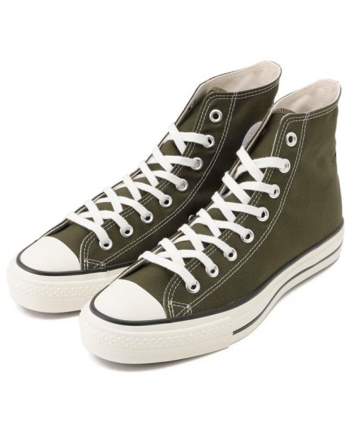 Schott(ショット)/CONVERSE/コンバース/OXCANVAS ALL STAR J Hi/キャンバスオールスターハイ メイドインジャパン/オリーブ