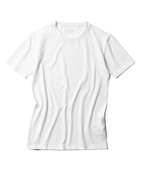 AVIREX(AVIREX)/ 《DAILY/デイリー》 SS DRY TECH CREW NECK T－SHIRT/ドライテック　クルーネック Tシャツ/ホワイト