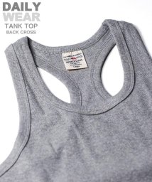 AVIREX/《DAILY/デイリー》RIB TANK TOP BACK CROSS/リブ タンクトップ バッククロス  デイリーウェア/504721356