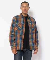 AVIREX/《DAILY/デイリー》COTTON FLANNEL CHECK SHIRT/コットン フランネル チェックシャツ/504721737