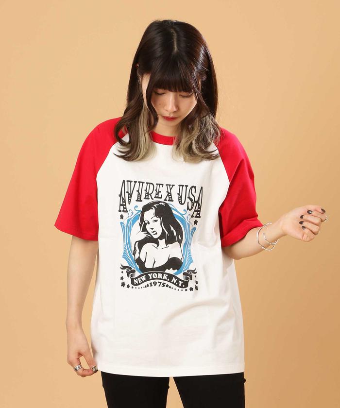 ラグラン Tシャツ/RAGLAN T－SHIRT