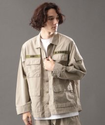 AVIREX(AVIREX)/バギー フィット B.D.U. ジャケット/BAGGY FIT B.D.U. JACKET/ベージュ