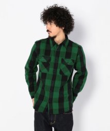 AVIREX/《DAILY/デイリー》DAILY FLANNEL/ デイリー フランネル ブロックチェックシャツ/504722426