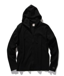 AVIREX(AVIREX)/《DAILY/デイリー》RIB ZIP PARKA/デイリー 長袖 リブ ジップパーカー/AVIREX/アヴィレックス/ブラック