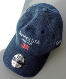 AVIREX(AVIREX)/直営店限定/×ニューエラ ポロキャップ USA国旗/ AVIREX×NEW ERA 9TWENTY POLO CAP/インディゴ7
