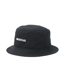 BRIEFING GOLF(ブリーフィング ゴルフ)/【日本正規品】ブリーフィング ゴルフ バケットハット BRIEFING GOLF SEERSUCKER HAT 帽子 通気性 ゴルフ用品 BRG221M92/ブラック