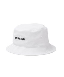 BRIEFING GOLF(ブリーフィング ゴルフ)/【日本正規品】ブリーフィング ゴルフ バケットハット BRIEFING GOLF SEERSUCKER HAT 帽子 通気性 ゴルフ用品 BRG221M92/ホワイト