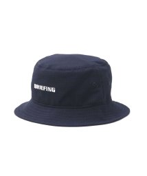 BRIEFING GOLF(ブリーフィング ゴルフ)/【日本正規品】ブリーフィング ゴルフ バケットハット BRIEFING GOLF SEERSUCKER HAT 帽子 通気性 ゴルフ用品 BRG221M92/ネイビー