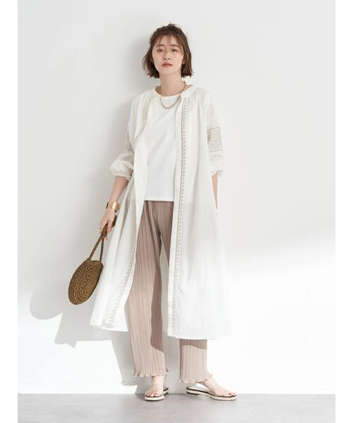 セール クロスステッチワンピース アースミュージック エコロジー Earth Music Ecology Magaseek