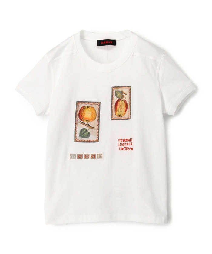 CABaN スビンコットン フルーツプリントTシャツ(504729965) | CABaN