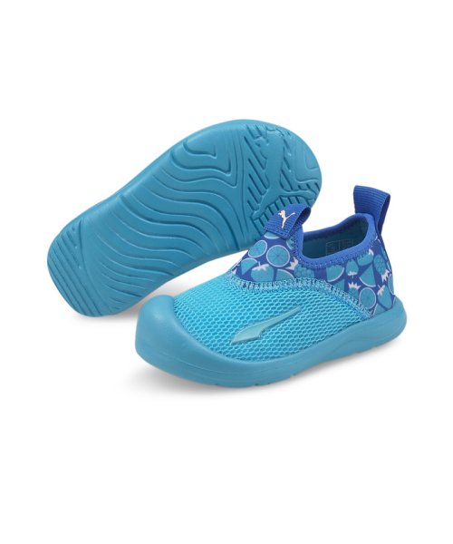 PUMA(プーマ)/ベビー プーマ アクアキャット シールド フルーツ スリッポン 12－16.5cm/BLUEATOLL-VICTORIABLUE