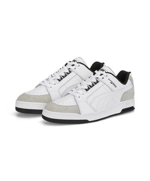 PUMA(PUMA)/ユニセックス スリップストリーム ローカット レトロ スニーカー/PUMAWHITE-VAPOROUSGRAY