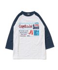 WHO'S WHO GALLERY/【WHO'S WHO gallery】COOPER FACT LTDラグランTEE/504707166