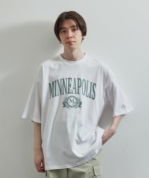 JUNRed(ジュンレッド)/MINNEA POLIS BIGTシャツ/ホワイト（10）