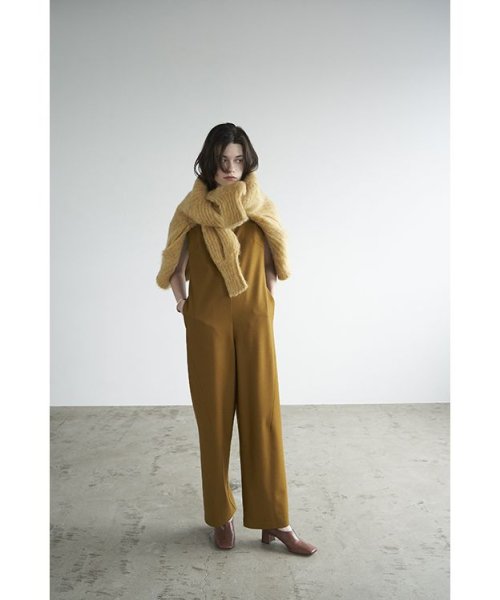 CLANE(クラネ)/WOOL N/S ALL IN ONE/MUSTARD