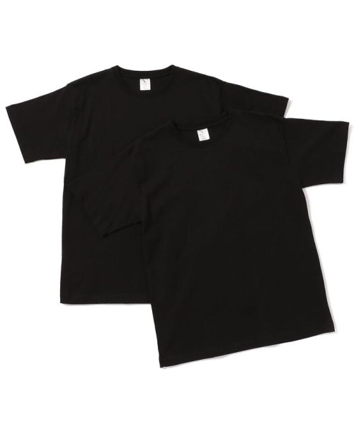 AVIREX(AVIREX)/《DAILY/デイリー》DAILY 2－PACK CREW NECK TEE/デイリー2パック 半袖クルーネックTシャツ/ブラック