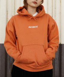 AVIREX(AVIREX)/Aスター プルパーカー/ A STAR PULL PARKA/オレンジ