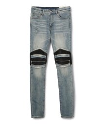 LHP(エルエイチピー)/mnml/ミニマル/X186 STRETCH MOTO DENIM(20ML－SP750D)/ジップデニムパンツ/ブルー