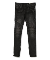 LHP(エルエイチピー)/mnml/ミニマル/M14 STRETCH DENIM(17ML－AW189D)/バイカーデニムパンツ/ブラック