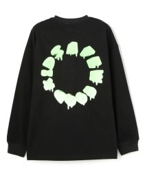 LHP(エルエイチピー)/AFEWGOODKIDS/アフューグッドキッズ/ドリップサークルロゴTシャツ/DripCircleLogo L/S T－Shirts/ブラック