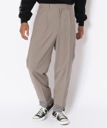 B'2nd(ビーセカンド)/LUSOR（ルーソル）WOOL ZIP SLACKS/グレー