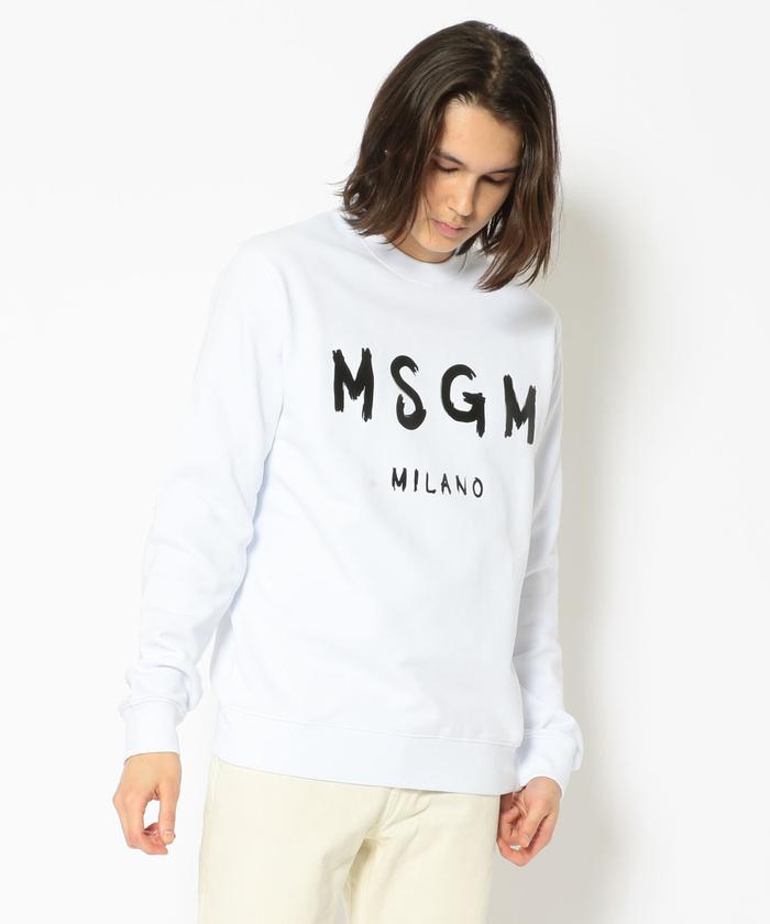 MSGM 長袖スウェット ブラック - 通販 - guianegro.com.br