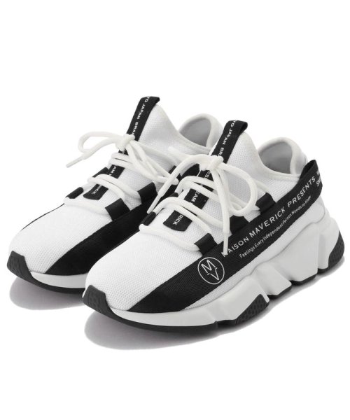 MAISON MAVERICK PRESENTS（メゾン・マベリック・プレゼンツ）シューレースダッドスニーカー /MS2047 MAVERICK マベリック プレゼンツ MAISON PRESENTS メゾン シューレースダッドスニーカー