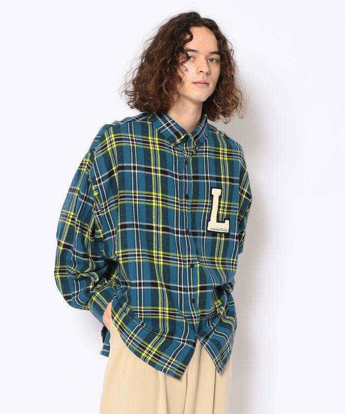 セール】LUSOR(ルーソル)Wappen SHIRTS ワッペンチェックシャツ