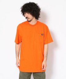 B'2nd(ビーセカンド)/Dickies /Short Sleeve Heavy Weight CrewNeck Tee/オレンジ